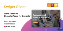 Swiper Slider Widget for Elementor