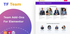 Team Member addon - widget for Elementor