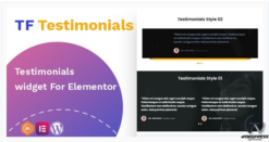 Testimonials widget For Elementor