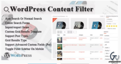 WordPress Content Filter