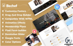 Bechef - Theme for Food Recipe Bloggers &Chefs WordPress Theme