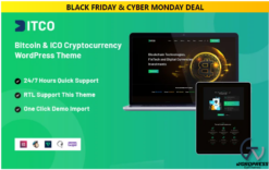 Bitco - Bitcoin And ICO Cryptocurrency Responsive WordPress Theme