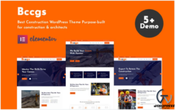 Bccgs- Construction WordPress Theme