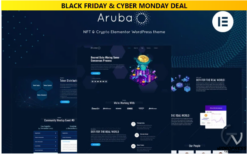Aruba - Crypto & ICO Elementor WordPress Theme