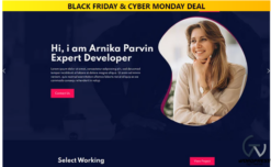 Arnika Personal Creative Responsive WordPress Theme