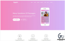 Appin - Apps Responsive WordPress Theme