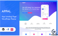 Appal - App Landing Page WordPress Theme