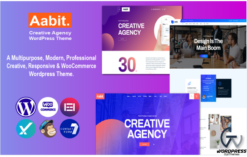 Aabit - Startup & Multipurpose WordPress Theme