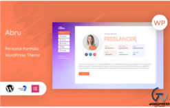 Abru - Personal and Portfolio WordPress Theme