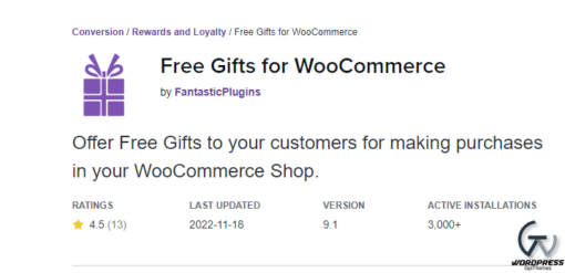 Free Gifts for WooCommerce