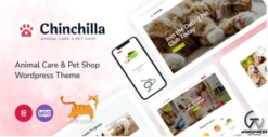 Chinchilla - Animal Care & Pet Shop WordPress Theme