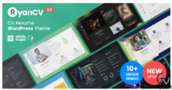 RyanCV – Resume WordPress Theme 3.4.1