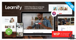 Learnify - Online Education Courses WordPress Theme