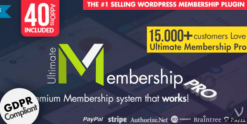 Ultimate Membership Pro WordPress Plugin 12.8