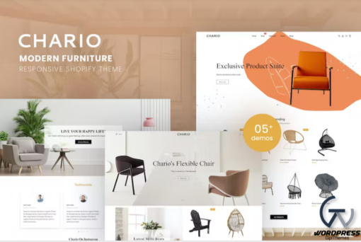 Chario Modern Furniture Responsive Shopify Theme