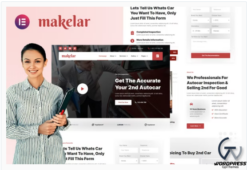 Makelar - Autocar Inspection Services Elementor Template Kit
