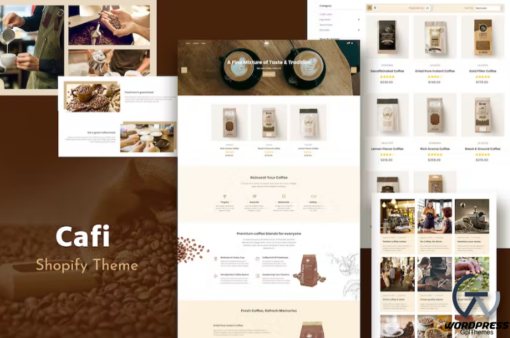 Cafi Coffee Shops Cafes Responsive Shopify