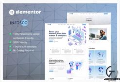 Infosco - Data Science & Analytic Service Elementor Template Kit