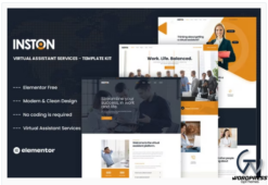 Inston - Virtual Assistant Services Elementor Template Kit