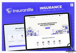 Insuranlife - Insurance Agency Elementor Template Kit