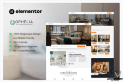 Ophelia - Hotel & Resort Elementor Template Kit