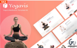 Yogavis Elementor Template kit(m)