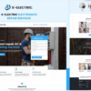 X-Electric Services Elementor Landing Page Template(m) 3 8. 15
