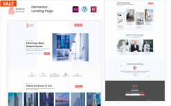 Sunstone - Buy and Sell Property Elementor Template(m)