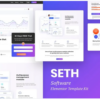 Seth - Software Landing Page Elementor Template Kit(m) 3 27. 8