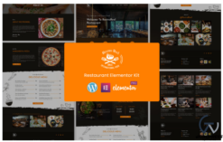 Restro Reels - Restaurent Elementor Kit Templates(m)