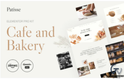 Patisse - Elementor Pro Cafe and Bakery Kit(m)