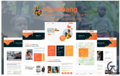 Nyumbang - Charity & Fundraising Elemetor Template Kits(m)