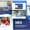 Nes - Marketing Agency Elementor Kit Template(m) 2 38. 7