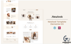 Newlook - Fashion and Clothing Elementor Template Kit(m)
