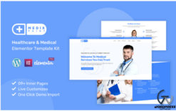 MedixPoint - Healthcare clean & modern Elementor Kit Templates
