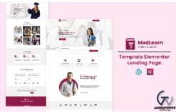 MedLearn - Medical Treatment and Education Elementor Landing Page(m)