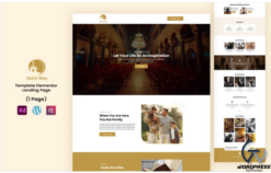 God's Way - Church Elementor landing Page Template(m)