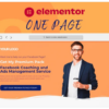 Facebook Coaching And Ads Management Service Elementor Landing Page Template(m) 3 9. 11