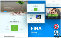 Fina - Finance Elementor Kit(m)
