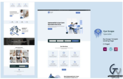 Eye Scope - Optometrist Services Ready to Use Elementor Template
