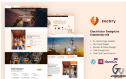 Electrify - Electricity Services Ready to Use Elementor Kit