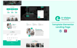 E-Vision - Online Education Elementor Landing Page(m)