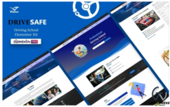 Drive Safe - Driving School Template - Elementor Kit