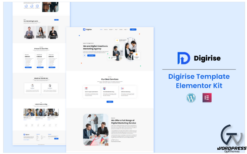 Digirise - Digital Marketing Agency Elementor Template Kit
