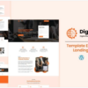DigiGlobe - Digital Business Services Elementor Template Landing Page 3 4. 9