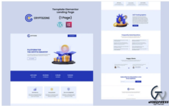 Cryptozone - Crypto Currency Elementor Template