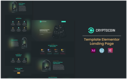 CryptoCoin - Crypto Currency Elementor Template(m)