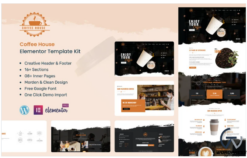 Coffee House - Cafe & Coffee Shop Ready to Use Elementor Kit