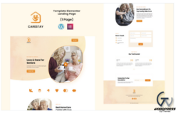 Carestay - Home Care Services Elementor Template