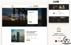 BuildIN - Architecture Services Ready to use Elementor Template